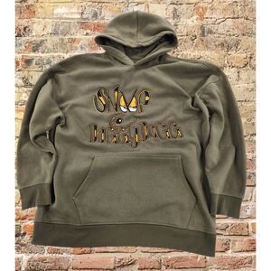 Dogg Supply Mens Hoodie XL Olive Green Graphic Streetwear Snoop Hip Hop Urban